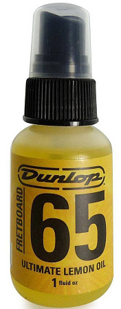 Масло-спрей, лимонное масло для грифа DUNLOP Formula 65 Ultimate Lemon Oil