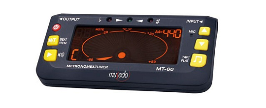 Цифровой тюнер,метроном,тон-генератор Musedo MT-60