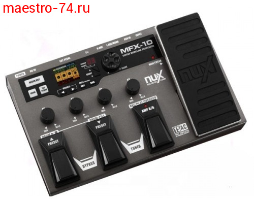 Процессор гитарный Nux MFX-10
