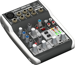 Микшерный пульт BEHRINGER XENYX Q502USB в музыкальном интернет-магазине Маэстро. Цена 5 990 руб.