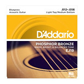 Струны D`Addario EJ19 Phosphor Bronze, Bluegrass, 12-56 в музыкальном интернет-магазине Маэстро. Цена 850 руб.