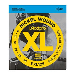Струны D`Addario EXL125 Nickel Wound, Super Light Top/ Regular Bottom, 9-46 в музыкальном интернет-магазине Маэстро. Цена 950 руб.