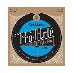 Струны D`Addario EJ46 Pro-Arte Nylon, Hard Tension в музыкальном интернет-магазине Маэстро. Цена 1 500 руб.