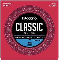 Струны D`Addario EJ27H Student Nylon, Hard Tension в музыкальном интернет-магазине Маэстро. Цена 1 000 руб.