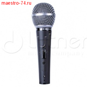 Микрофон динамический для вокалистов проводной Leem DM-302
