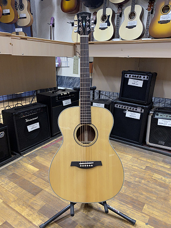 Акустическая гитара, цвет натуральный с чехлом, Parkwood S23-GT