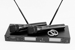 Двухканальная вокальная радиосистема LAudio LS-Q5-2M в музыкальном интернет-магазине Маэстро. Цена 9 990 руб.