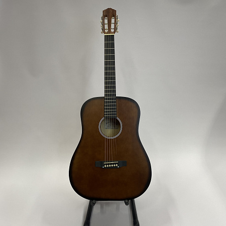 М-51 Акустическая гитара, темная, Амистар