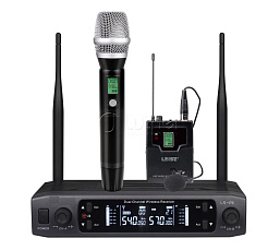 Радиосистема с одним ручным, одним головным передатчиком, LAudio LS-P8-MH в музыкальном интернет-магазине Маэстро. Цена 10 200 руб.