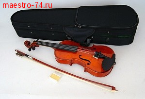 Скрипка 4/4 с футляром и смычком, Fabio SF-39015E