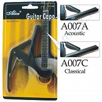 A007A Каподастр металлический для акустической гитары Alice