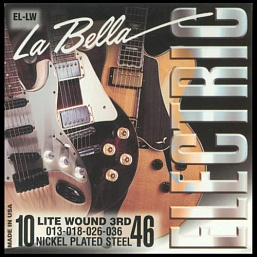 Струны для электрогитары EL-LM La Bella в музыкальном интернет-магазине Маэстро. Цена 500 руб.