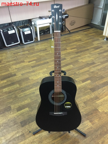 Электроакустическая гитара Cort AD810E-BKS Standard Series