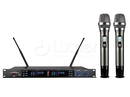 Беспроводная микрофонная система LAudio LS-213-2M  в музыкальном интернет-магазине Маэстро. Цена 9 900 руб.