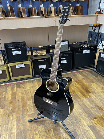 Фольковая гитара с вырезом HOMAGE LF-401C-B