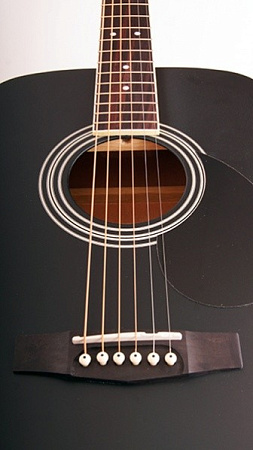 Электро-акустическая гитара PF51E-BKS Parkwood